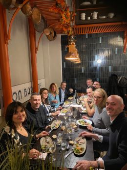 5ème mâchon organisé à La Brasserie Bouillon Baratte par le club entreprises à Lyon Les Plaisirs Gourmands