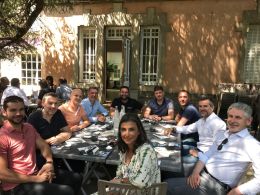 Le club entreprises à Lyon Les Plaisirs Gourmands avec le Réseau Solen réunissent 50 chefs d'entreprises au Manoir Sakana