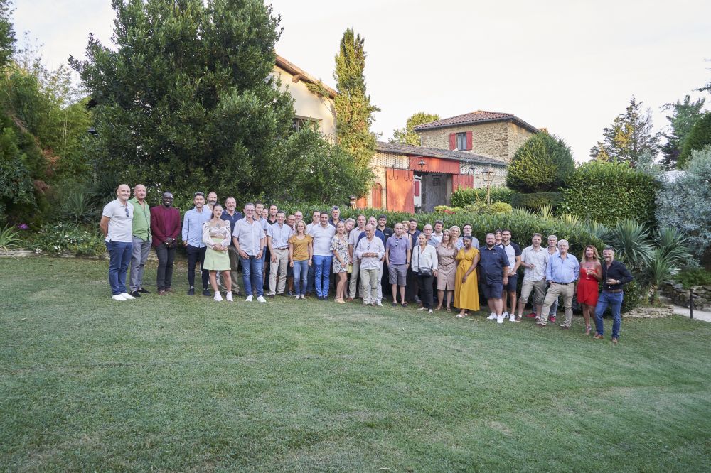 Plus de 40 chefs d'entreprises réunis au Domaine de Gorneton par le club affaires de Lyon Les Plaisirs Gourmands
