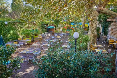 L'une des plus belles terrasses de Lyon pour ce 38ème déjeuner du Club Plaisirs Gourmands + petite pétanque