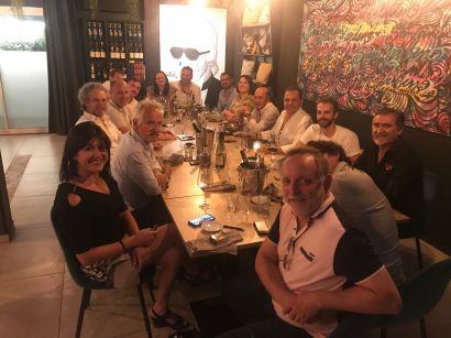 16 chefs d'entreprises réunis par le Club affaires à Lyon Les Plaisirs Gourmands pour ce 2ème format "A la rencontre de...Siam Garden restaurant Thailandais"