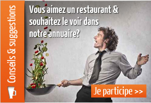 Faites part de votre nouveau restaurant, suggéreé vos trouvailles gastronomiques