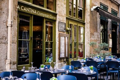 Le 1er After du Club Les Plaisirs Gourmands au restaurant "A Cantina", Spécialités Corses