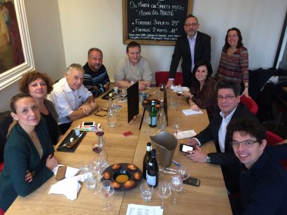 Le Club Plaisirs Gourmands réunit ses partenaires au restaurant La Brasserie des Monts D' Or
