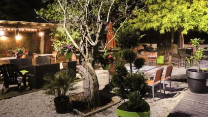 73ème soirée du club business à Lyon Les Plaisirs Gourmands sur la magnifique terrasse du Jardin Gourmand.