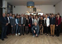 40 chefs d'entreprises réunis au restaurant Café Canard