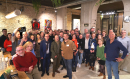 56 chefs d'entreprises réunis par le réseau à Lyon Les Plaisirs Gourmands