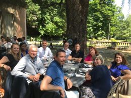 Le club entreprises à Lyon Les Plaisirs Gourmands avec le Réseau Solen réunissent 50 chefs d'entreprises au Manoir Sakana