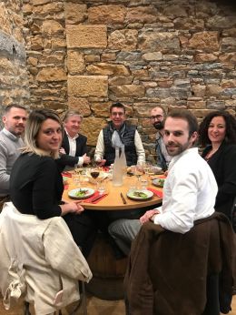 36 chefs d'entreprises réunis pour le 47ème déjeuner du Club business à Lyon Les Plaisirs Gourmands