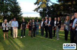 Un cadre idyllique pour cette Soirée Network au Restaurant du Château de la Tour