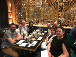 Le Club affaires de Lyon Les Plaisirs Gourmands réunis 38 chefs d'entreprise au restaurant Mon Liban